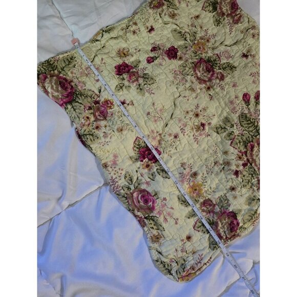 Vintage Shabby Chic Rose Floral Cottage Pillow Case - Picture 5 of 7